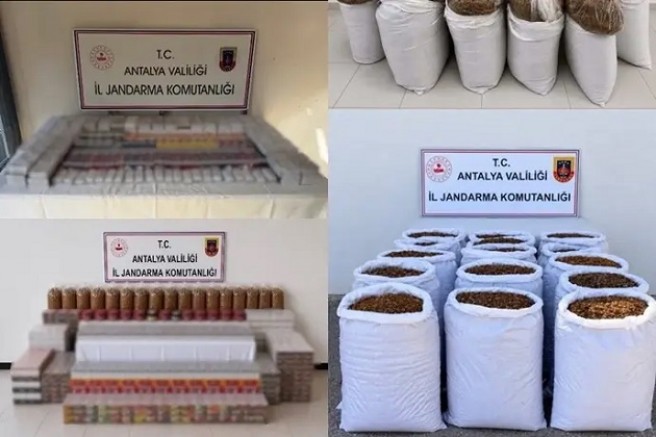 Jandarma ekiplerinden kaçakçılık operasyonu