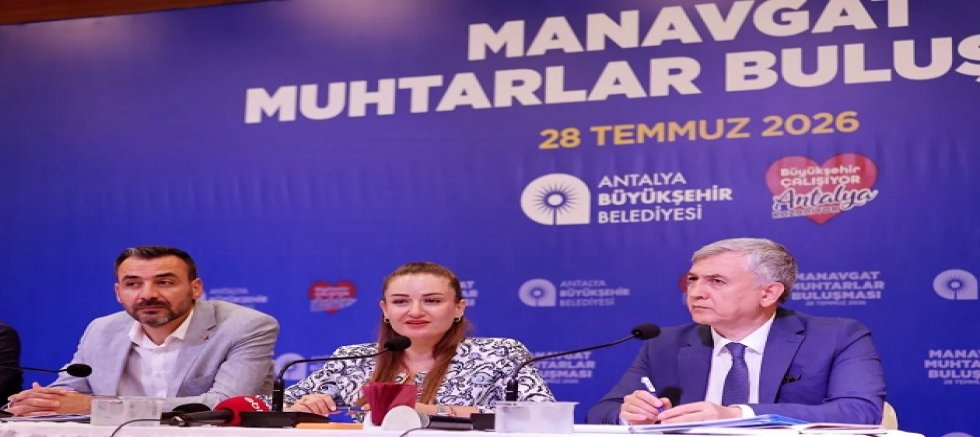  ABB başkan vekili Özdemir: İlk yüzey suyu Manavgat’a