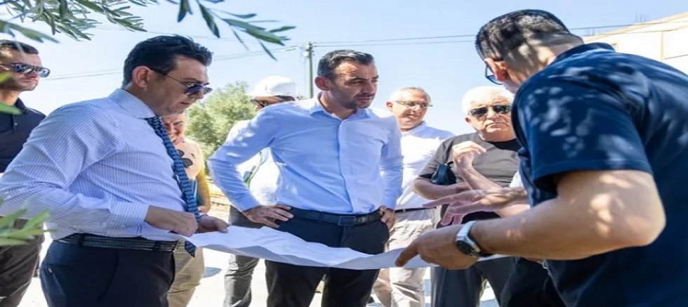 Çiçek, doğalgaz çalışmalarını yerinde inceledi