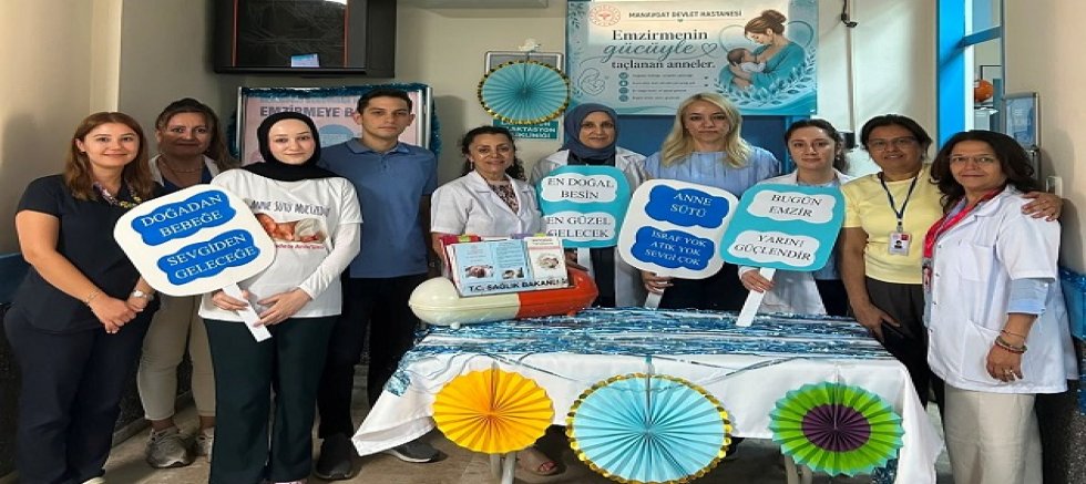 DEVLET HASTANESİNDE “01-07 AĞUSTOS EMZİRME HAFTASI”ETKİNLİĞİ DÜZENLENDİ