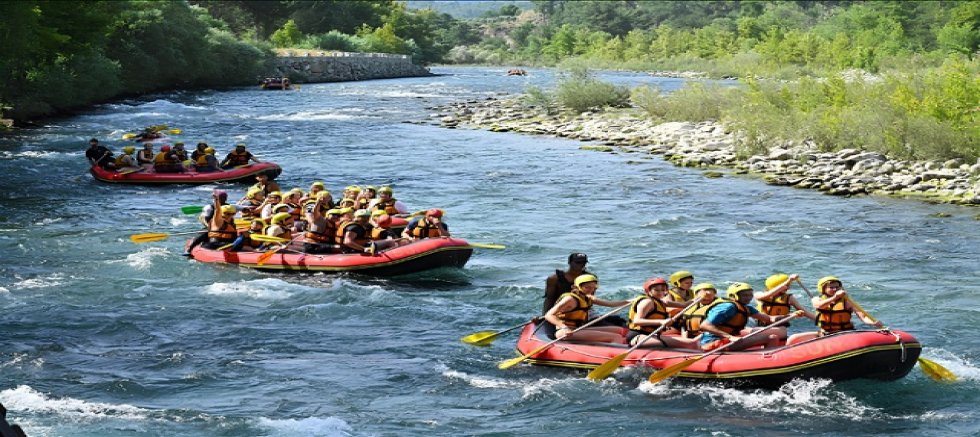  Köprülü Kanyonda Bayram bereketi yaşandı