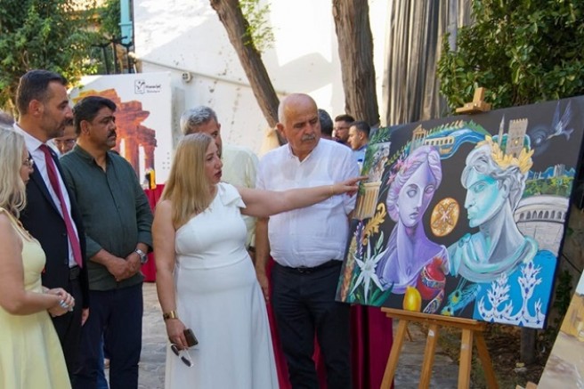   Manavgat’ın doğal ve kültürel mirası sanatla buluştu