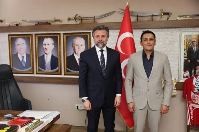 MHP İLÇE teşkilatından  Antalya İl Başkanlığı’na ziyaret