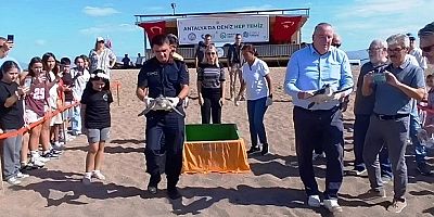Antalya’da deniz kaplumbağalarının gizemli yolculuğu başladı