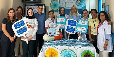 DEVLET HASTANESİNDE “01-07 AĞUSTOS EMZİRME HAFTASI”ETKİNLİĞİ DÜZENLENDİ