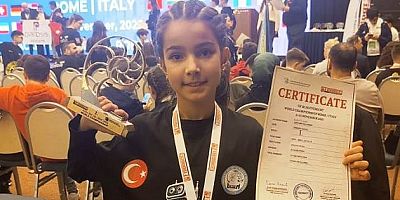 Fatıma Erva Eren başarılarına bir yenisini daha ekledi