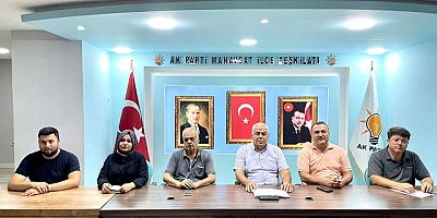 HAYIRDIR İNŞALLAH ! AKPARTİ İLÇE TEŞKİLATI BİZDEN BU KADAR DEDİ.