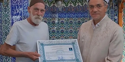 İngiliz Turist Thomas Mckeown Manavgat'ta Müslüman oldu