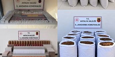 Jandarma ekiplerinden kaçakçılık operasyonu