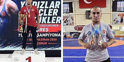 Manavgat’lı Müslüm Greko Romen’de Türkiye Şampiyonu oldu.