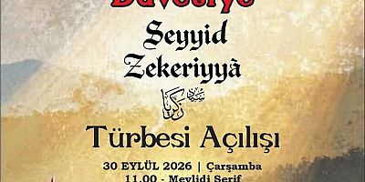 MANAVGAT’TA MANEVİ MİRASA VEFA: SEYYİD ZEKERİYA HAZRETLERİ TÜRBESİ DUALARLA AÇILIYOR