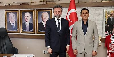 MHP İLÇE teşkilatından  Antalya İl Başkanlığı’na ziyaret
