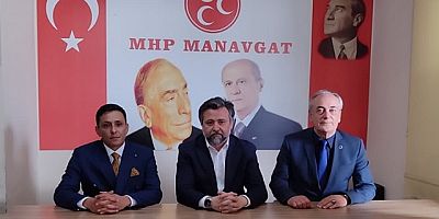 MHP Manavgat'ta görev değişikliği,yeni başkan Hakan Rehber