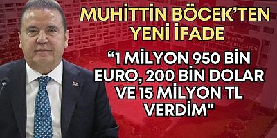 Muhittin Böcek’ten yeni ifade: 